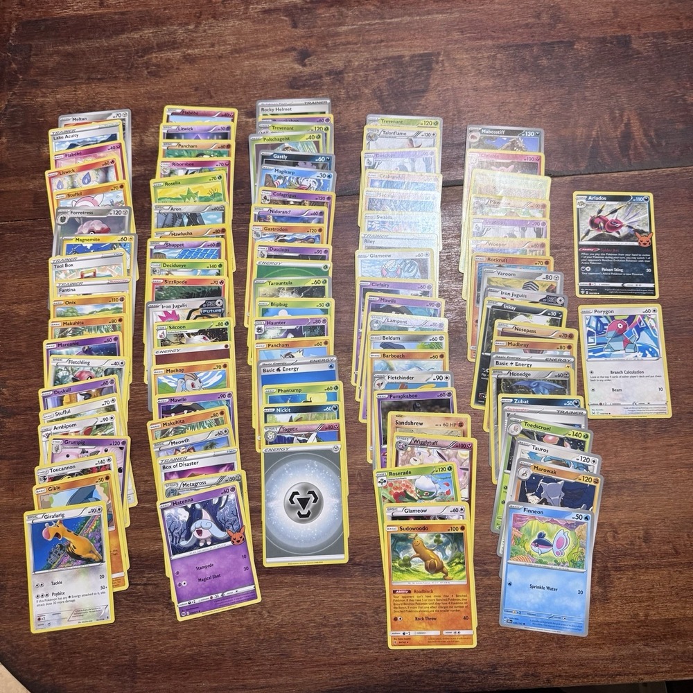 Lot Of Random Pokemon Cards.  102 Cards Mixed‎ Lot - Picture 7 of 8